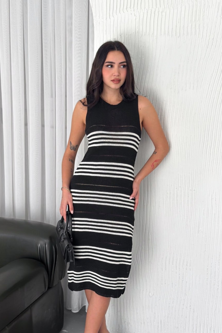 Knitwear Dress - Ezgi Nisantasi - Globality Store - Women Clothes Wholesale Turkey