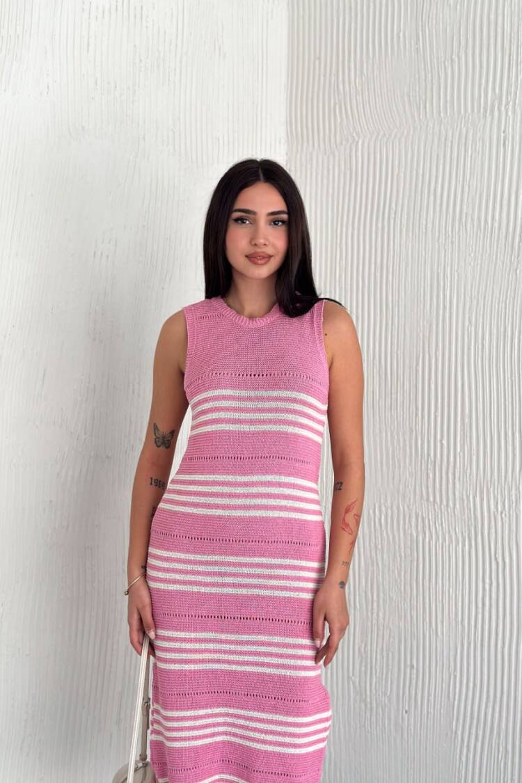 Knitwear Dress - Ezgi Nisantasi - Globality Store - Women Clothes Wholesale Turkey