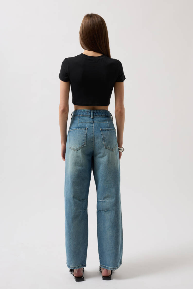 Nepo Printed Crop T-Shirt