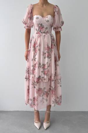 Caso Midi Dress - Etika - Globality Store - Women Clothes Wholesale Turkey