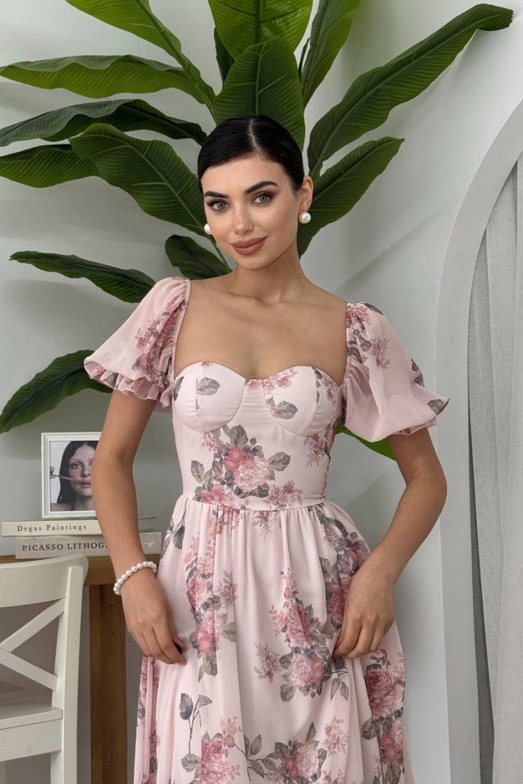 Caso Midi Dress - Etika - Globality Store - Women Clothes Wholesale Turkey