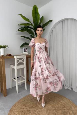 Caso Midi Dress - Etika - Globality Store - Women Clothes Wholesale Turkey