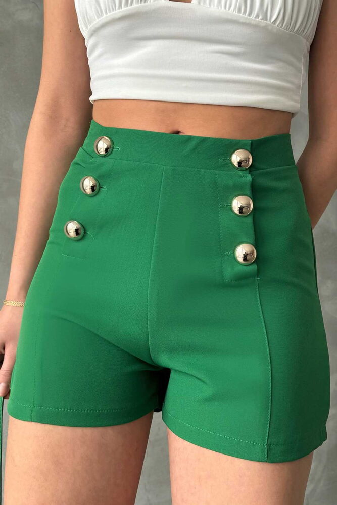 Wholesale Shorts WithOrnament Buttons - Topshow - Globality Store - Women Clothes Wholesale Turkey
