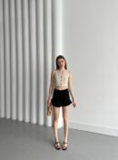 Pleated Shorts - My Fashion - Globality Store - Women Clothes Wholesale Turkey