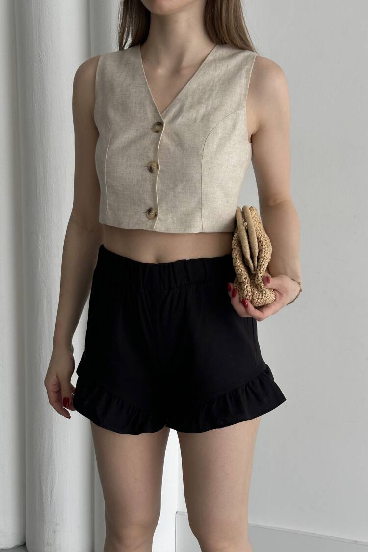 Pleated Shorts
