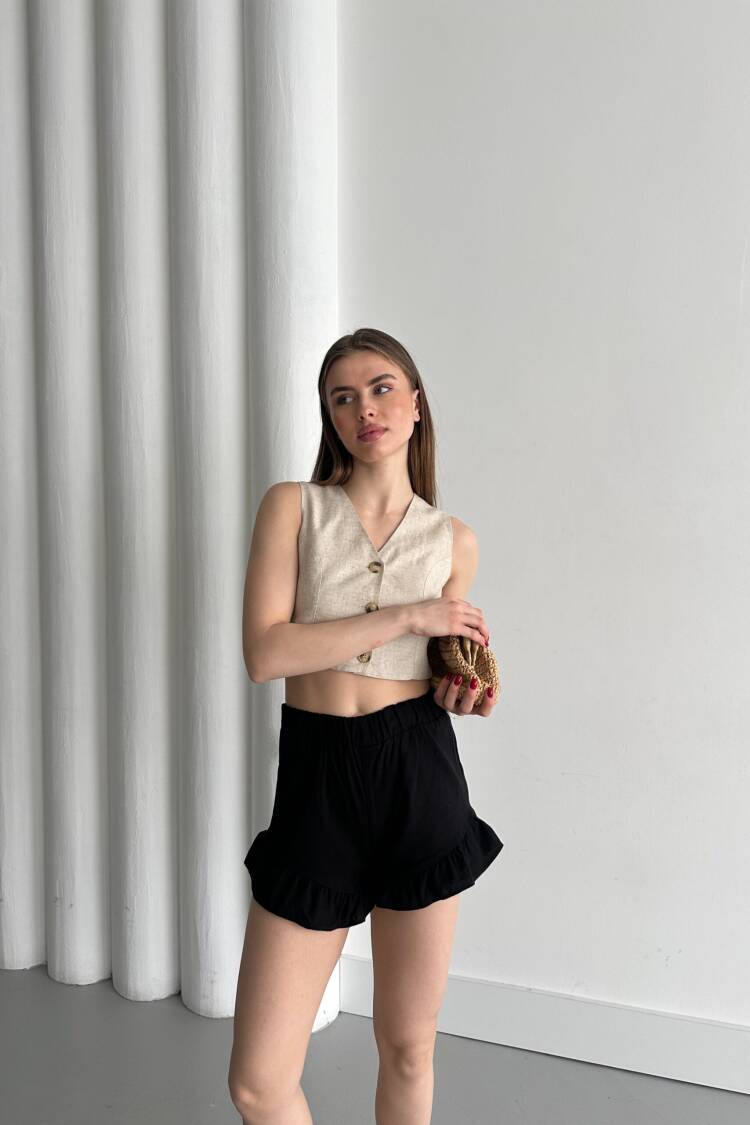 Pleated Shorts