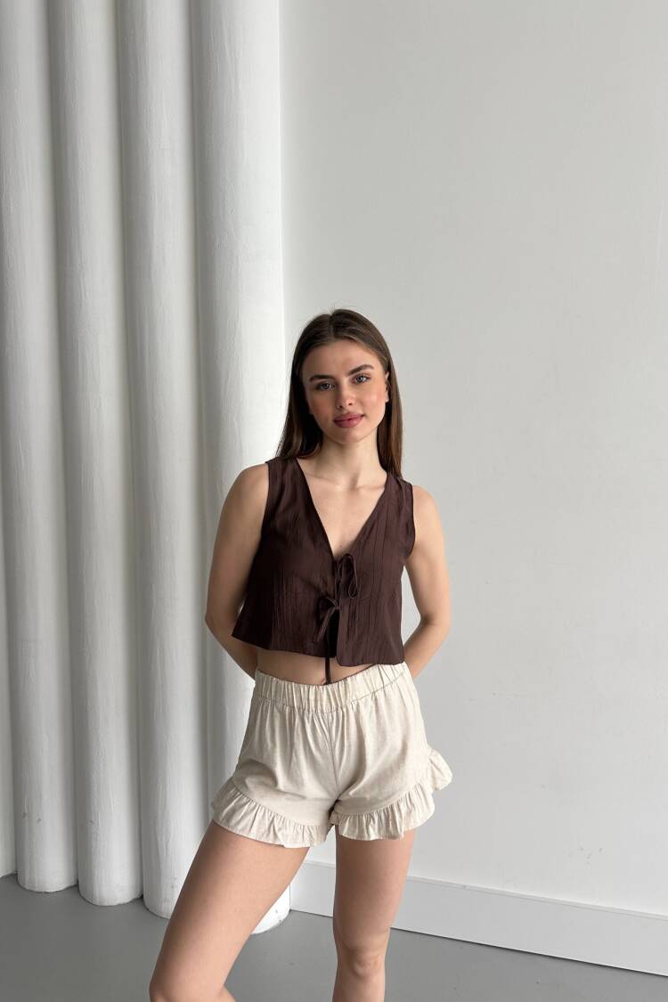 Pleated Shorts
