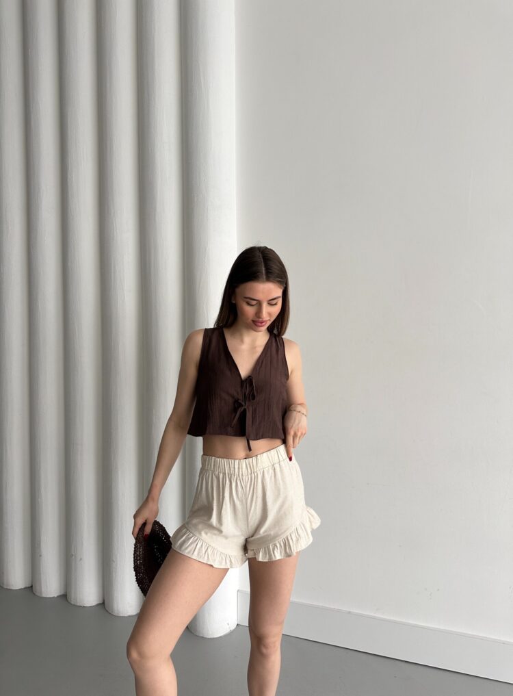 Pleated Shorts