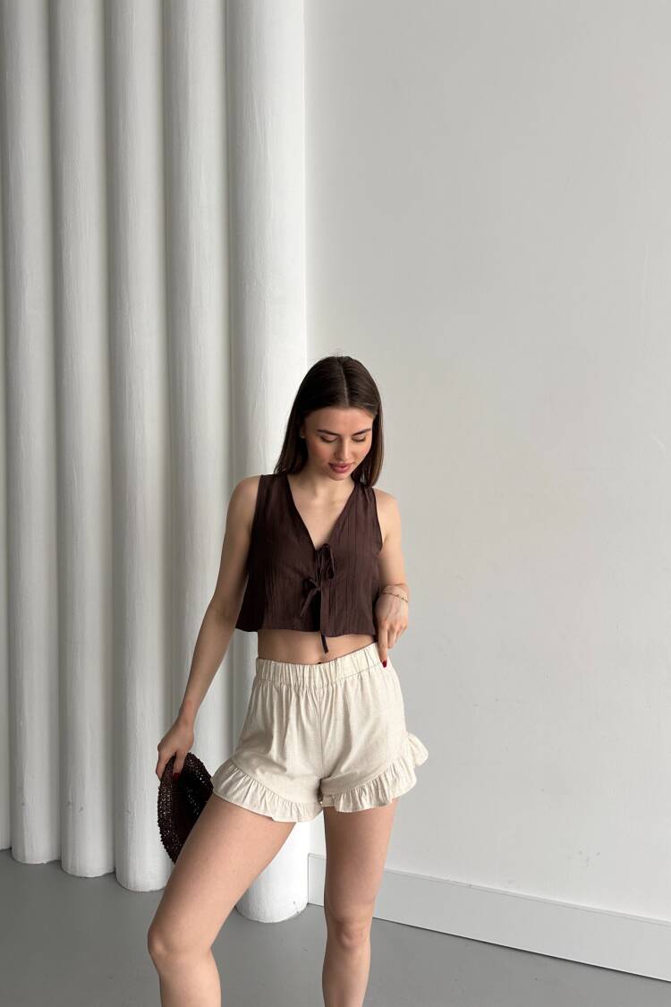 Pleated Shorts