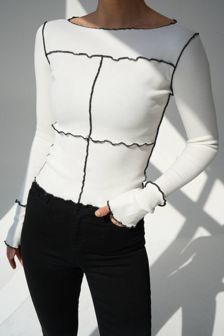 Piece Blouse - Multicolor