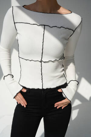 Piece Blouse - Multicolor - Qustyle - Globality Store - Women Clothes Wholesale Turkey