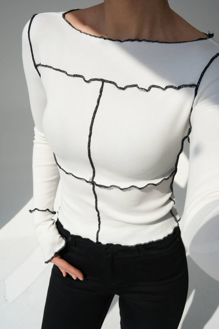 Piece Blouse - Multicolor