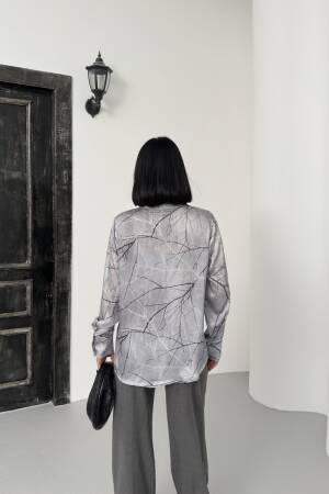 Bush Pattern Shirt - My Fashion - Globality Store - Women Clothes Wholesale Turkey