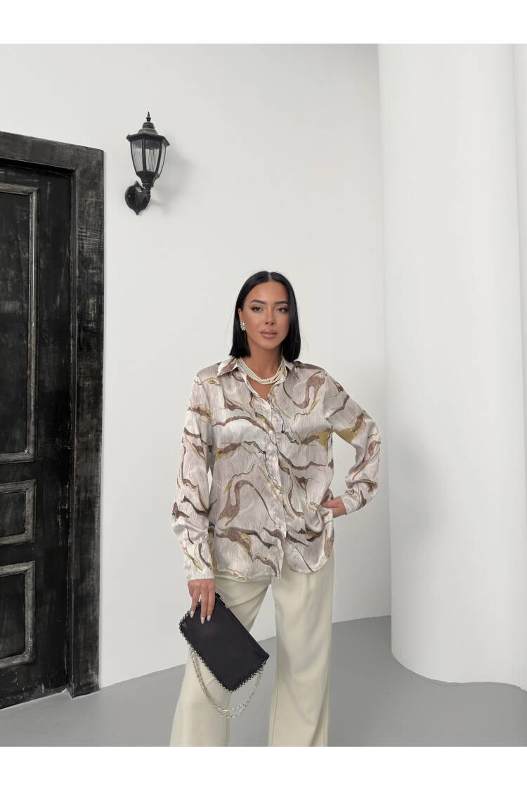 Seagull Pattern Shirt