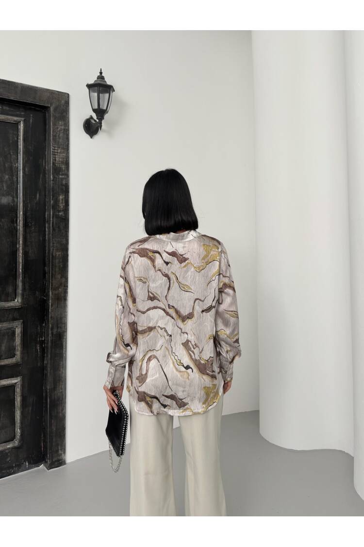 Seagull Pattern Shirt