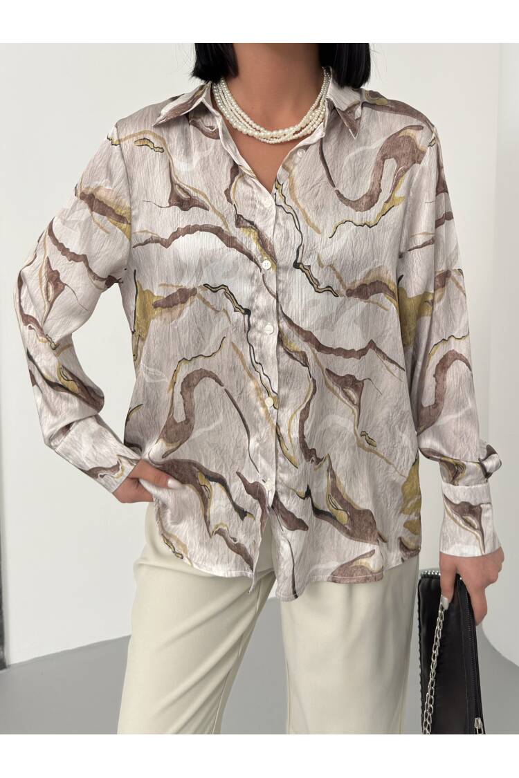 Seagull Pattern Shirt