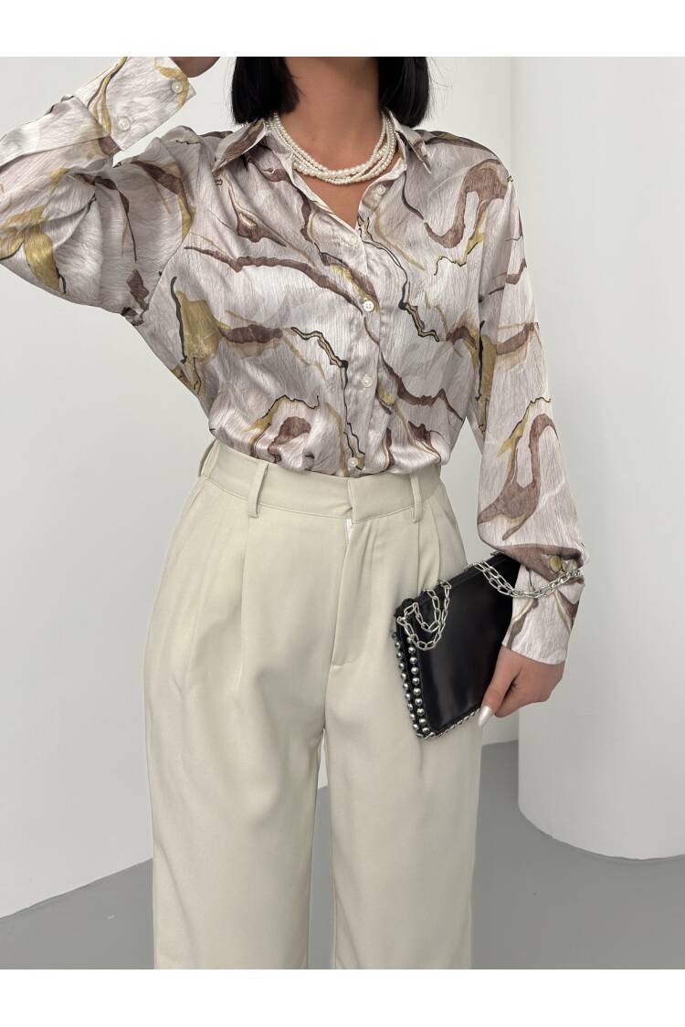 Seagull Pattern Shirt
