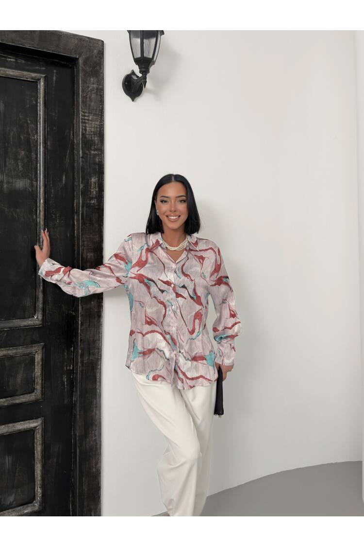 Seagull Pattern Shirt