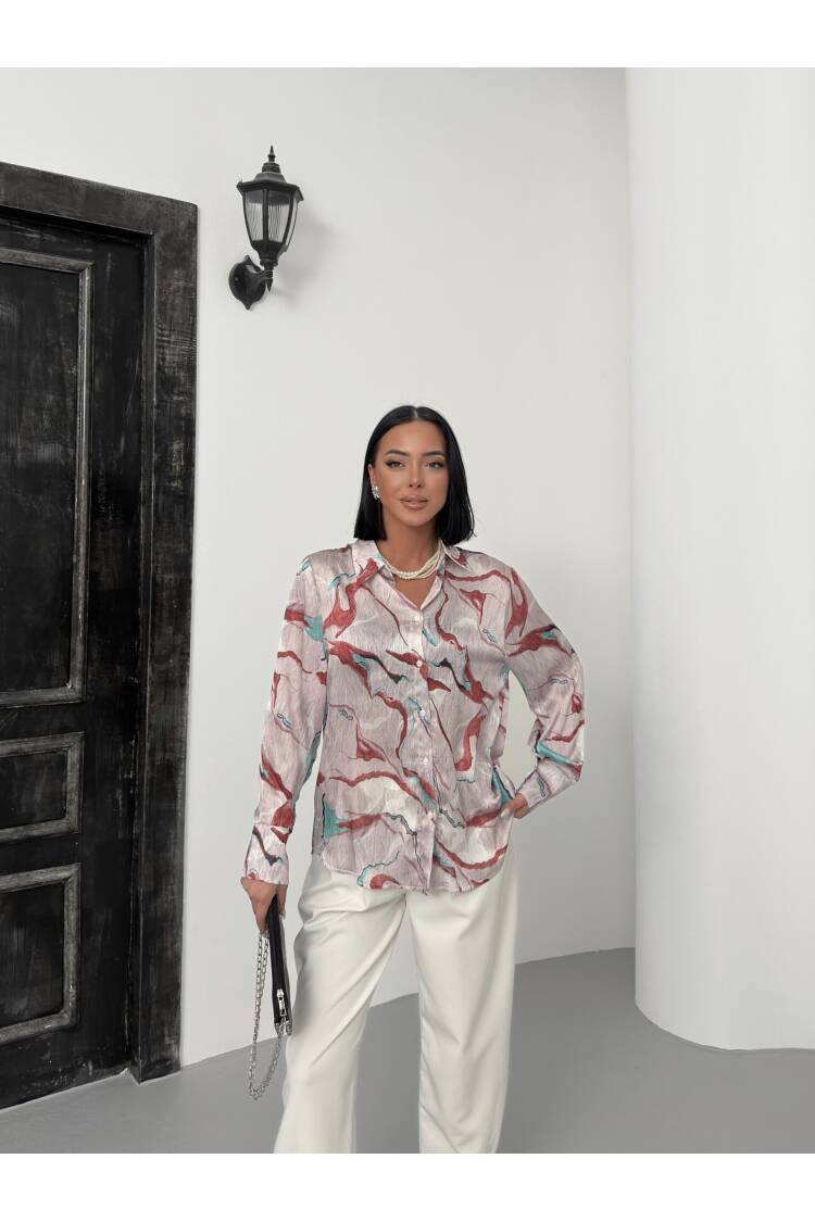 Seagull Pattern Shirt