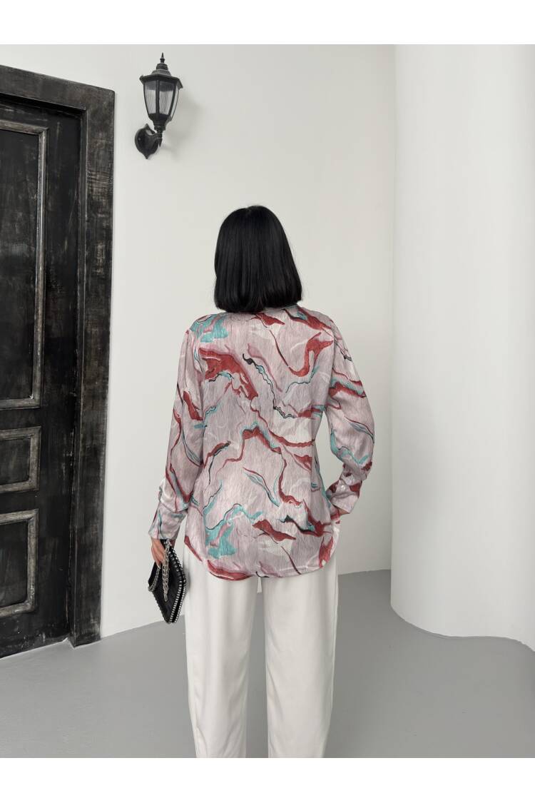 Seagull Pattern Shirt
