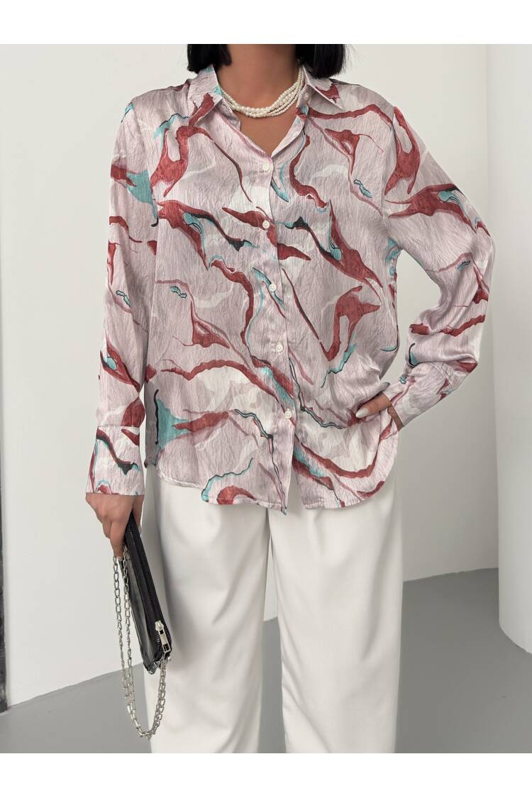 Seagull Pattern Shirt