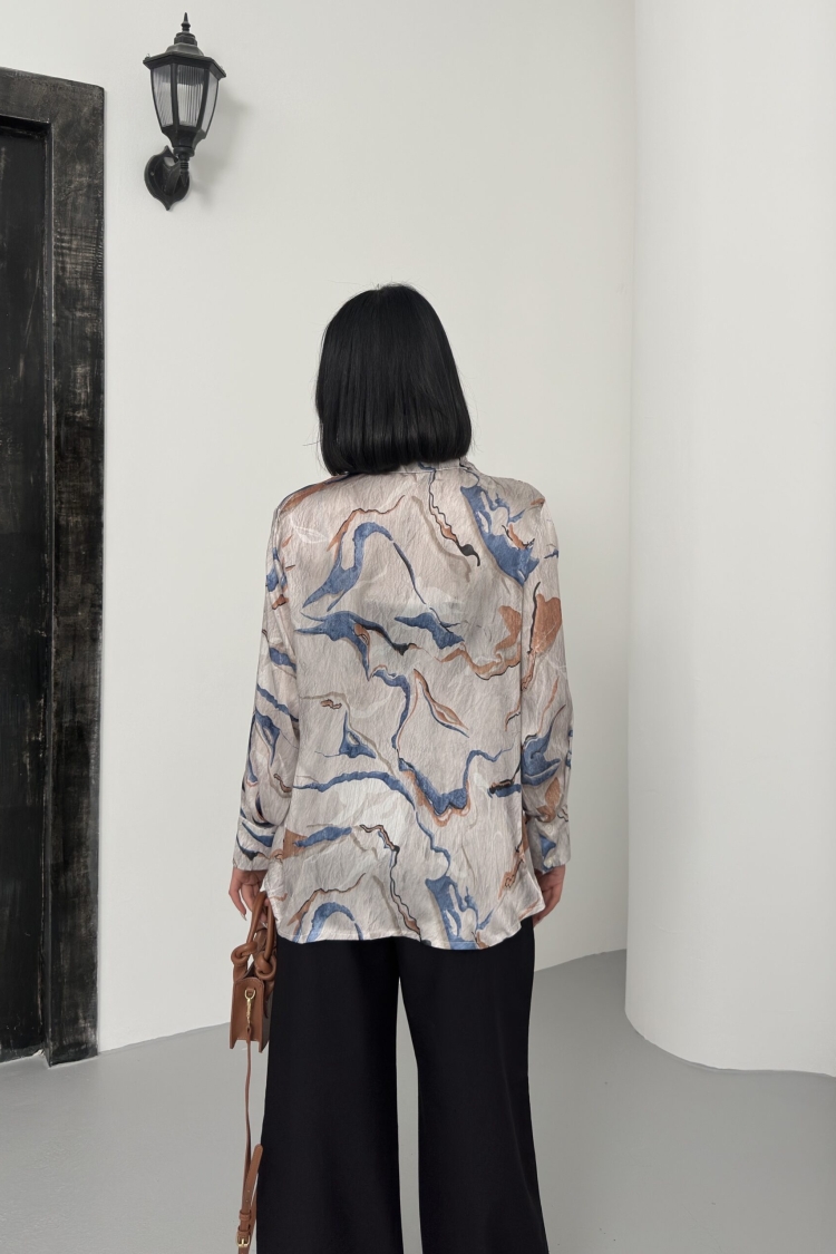 Seagull Pattern Shirt
