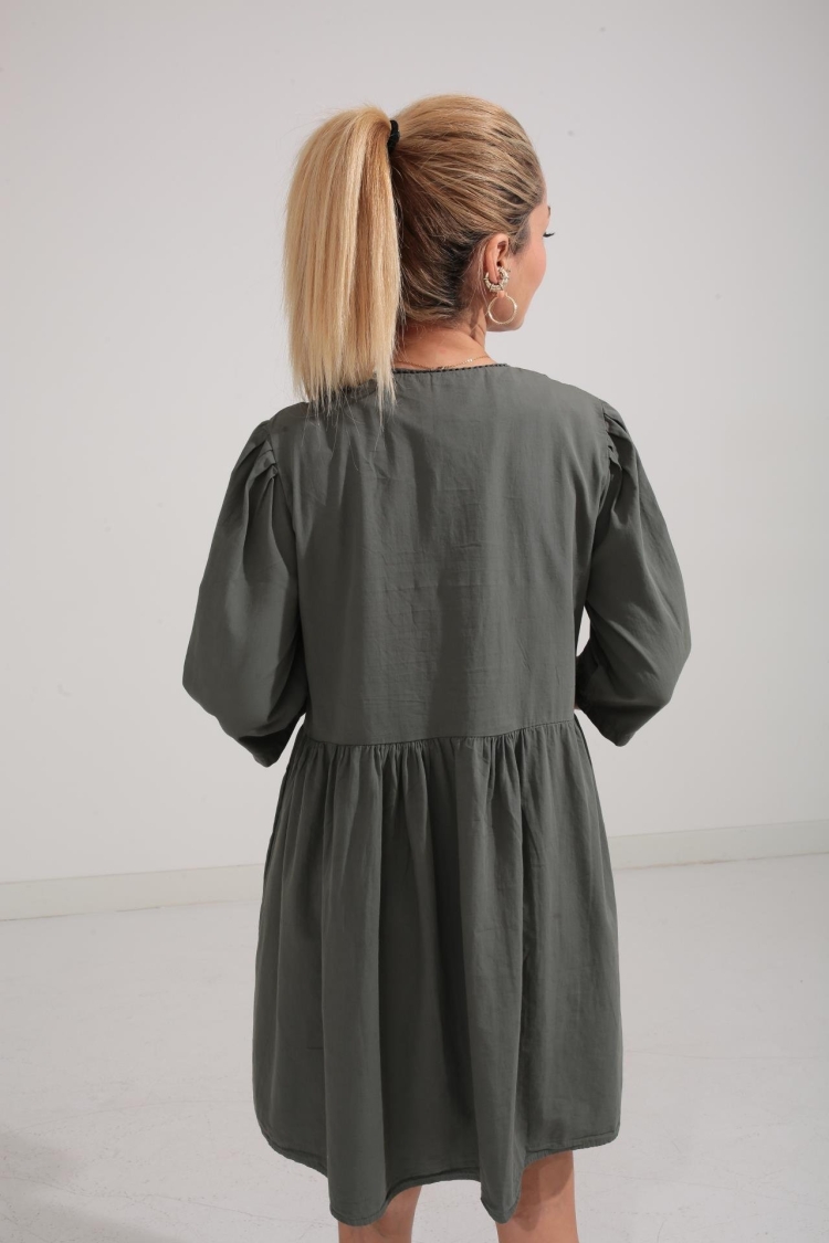 Dress Mini Collar Lace