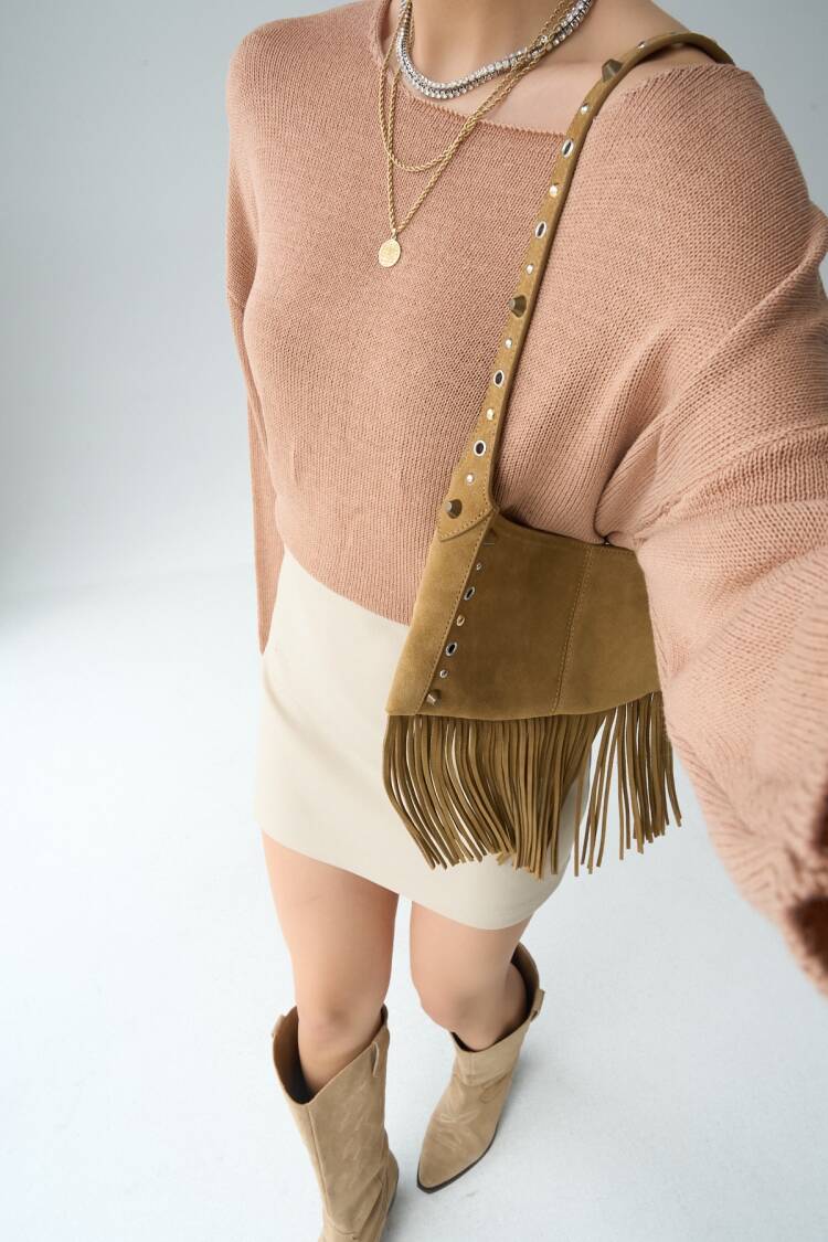 Long Sleeve Plain Sweater