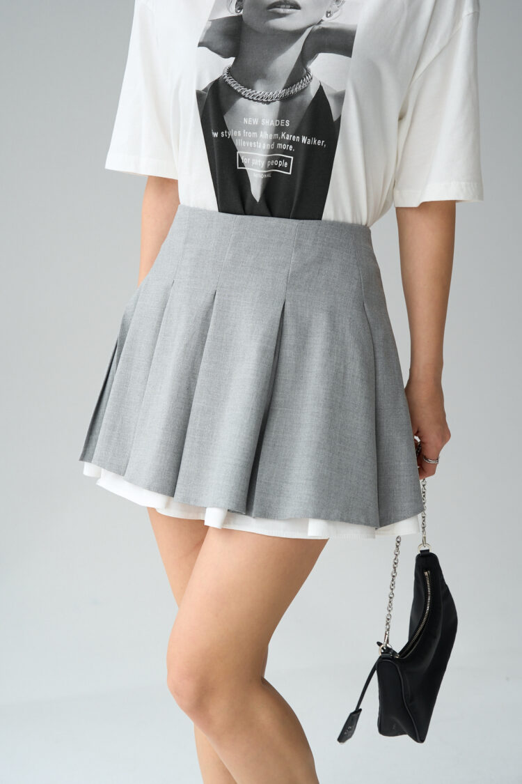 Buttoned Skirt