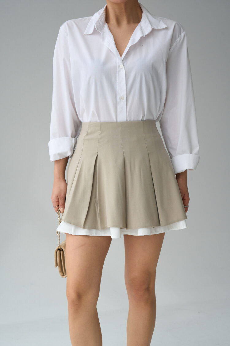 Buttoned Skirt