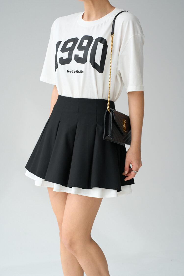Buttoned Skirt