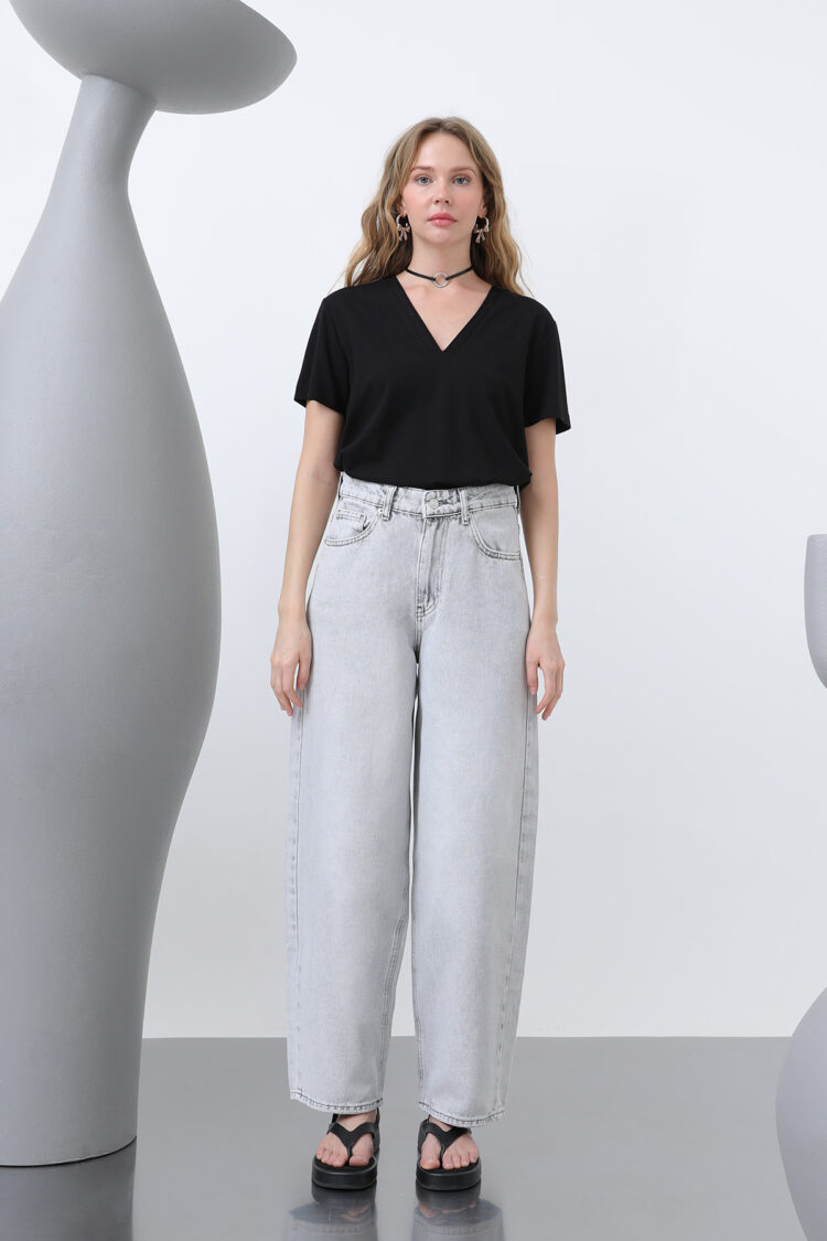 Women's Loose Denim Pants