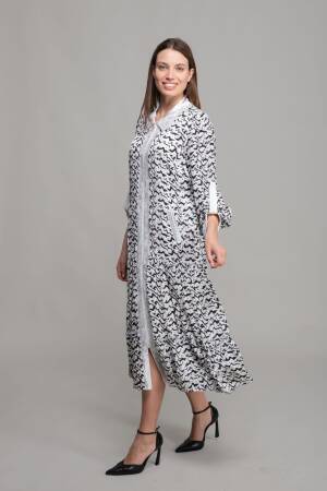 Shirt Collar Zipper Dress - GUMANIZE - Globality Store - Women Clothes Wholesale Turkey