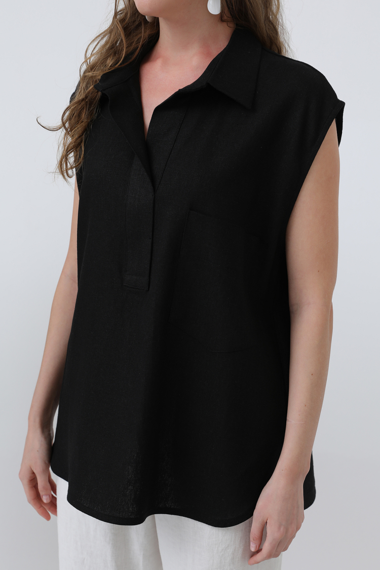 Women's V-Neck Blouse