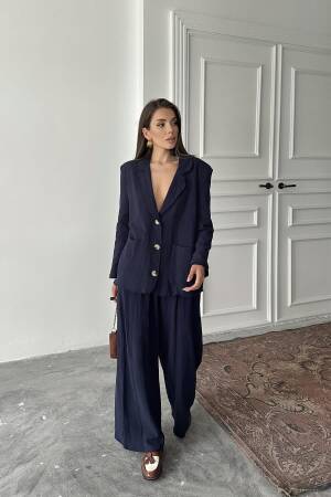 WholesaleOversize Mueslin Suit - Elisa - Globality Store - Women Clothes Wholesale Turkey