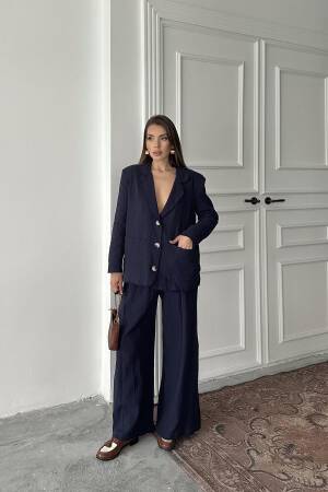 WholesaleOversize Mueslin Suit - Elisa - Globality Store - Women Clothes Wholesale Turkey