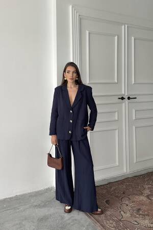 WholesaleOversize Mueslin Suit - Elisa - Globality Store - Women Clothes Wholesale Turkey