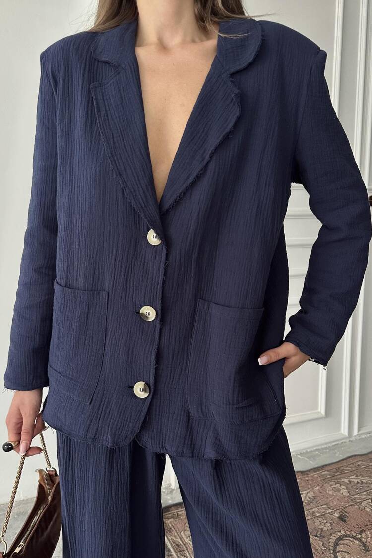 WholesaleOversize Mueslin Suit