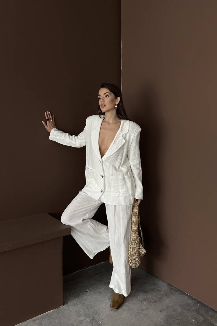 WholesaleOversize Mueslin Suit