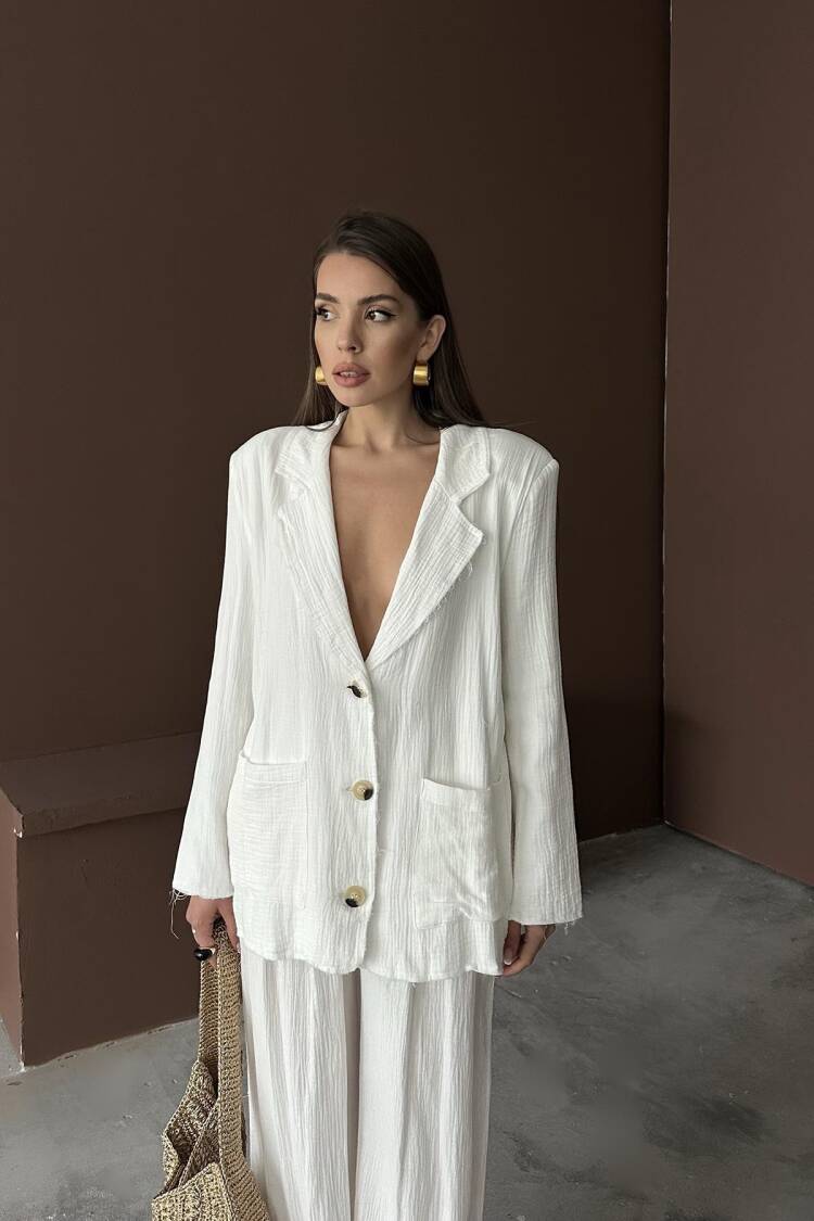 WholesaleOversize Mueslin Suit