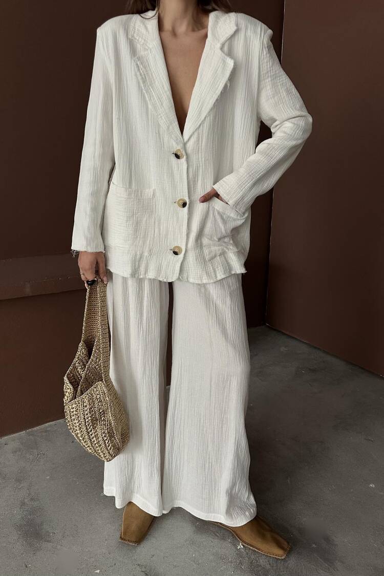 WholesaleOversize Mueslin Suit