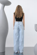 Women's Basic Loose Denim Pants - SOUL - Globality Store - Women Clothes Wholesale Turkey