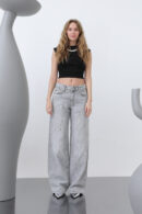Women's Basic Loose Denim Pants - SOUL - Globality Store - Women Clothes Wholesale Turkey