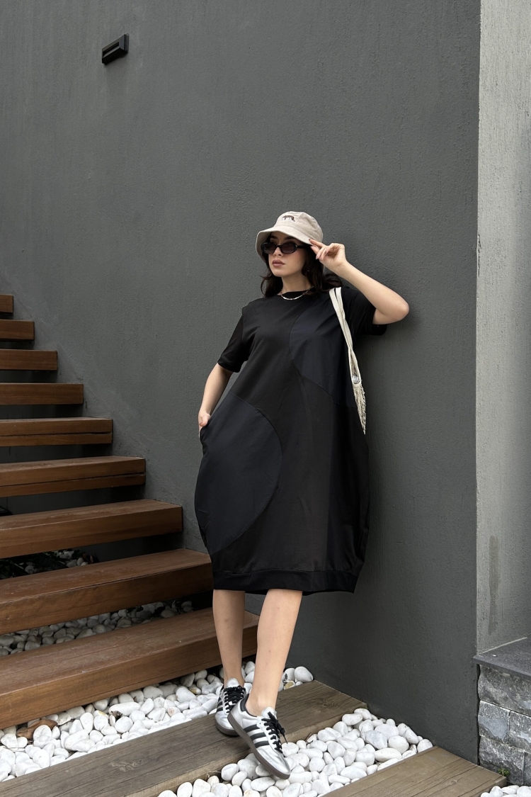 Amber Garnished Dress 29070