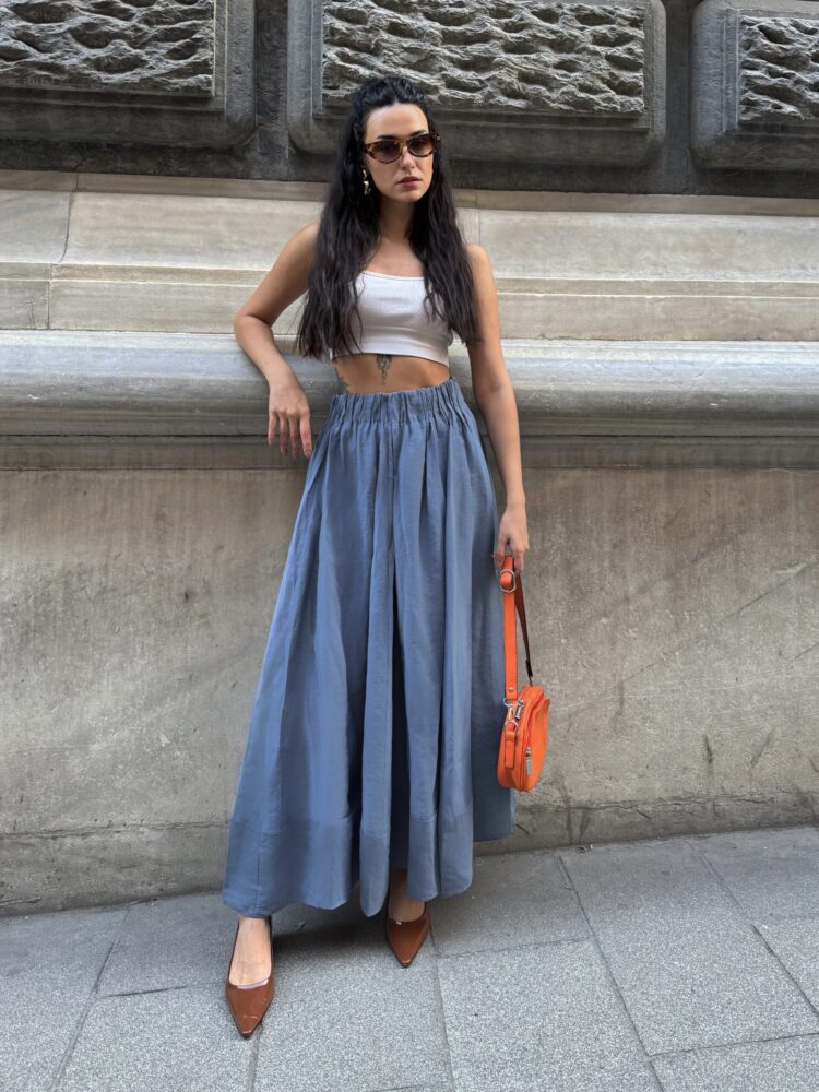 100% Modal Long Skirt 29078