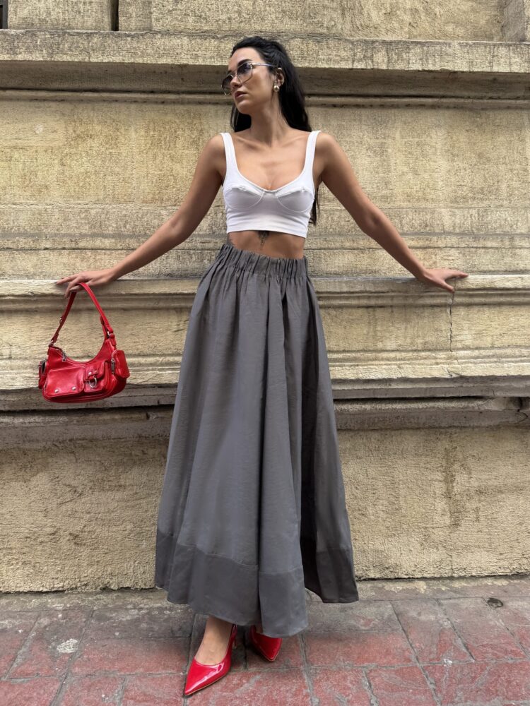 100% Modal Long Skirt 29078