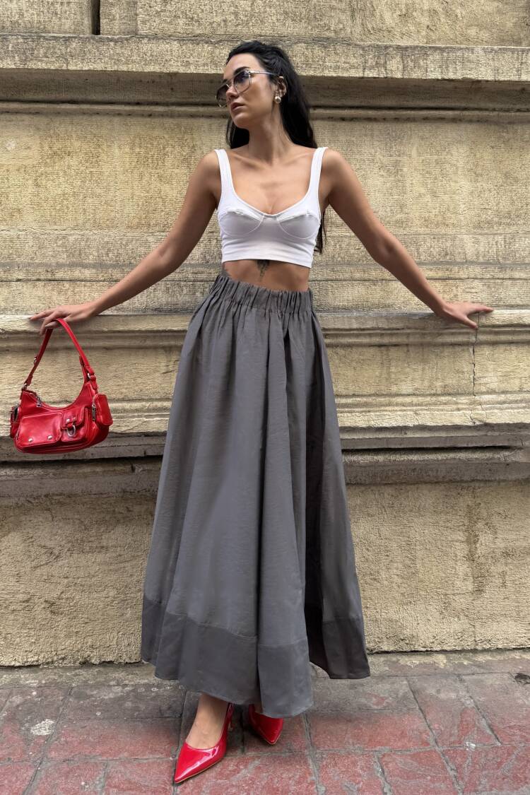 100% Modal Long Skirt 29078