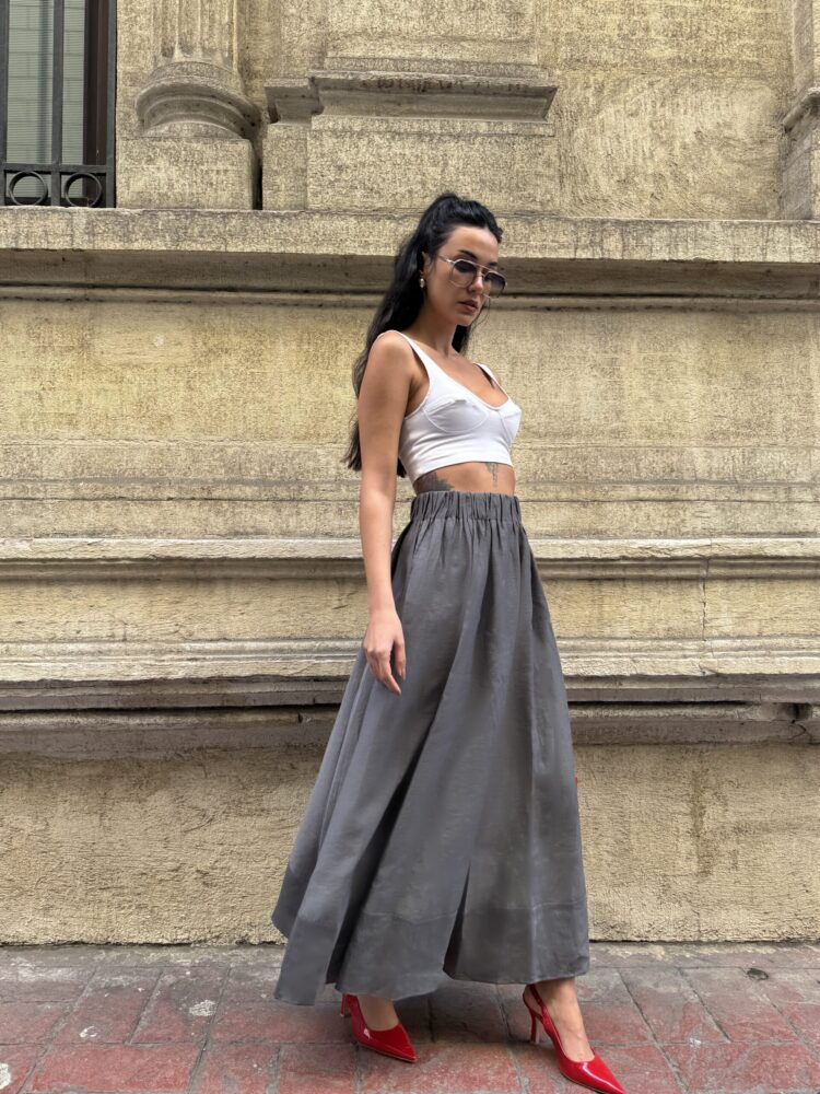 100% Modal Long Skirt 29078