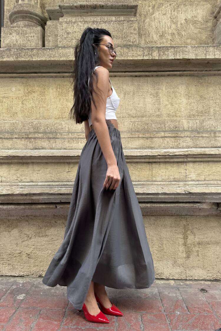 100% Modal Long Skirt 29078