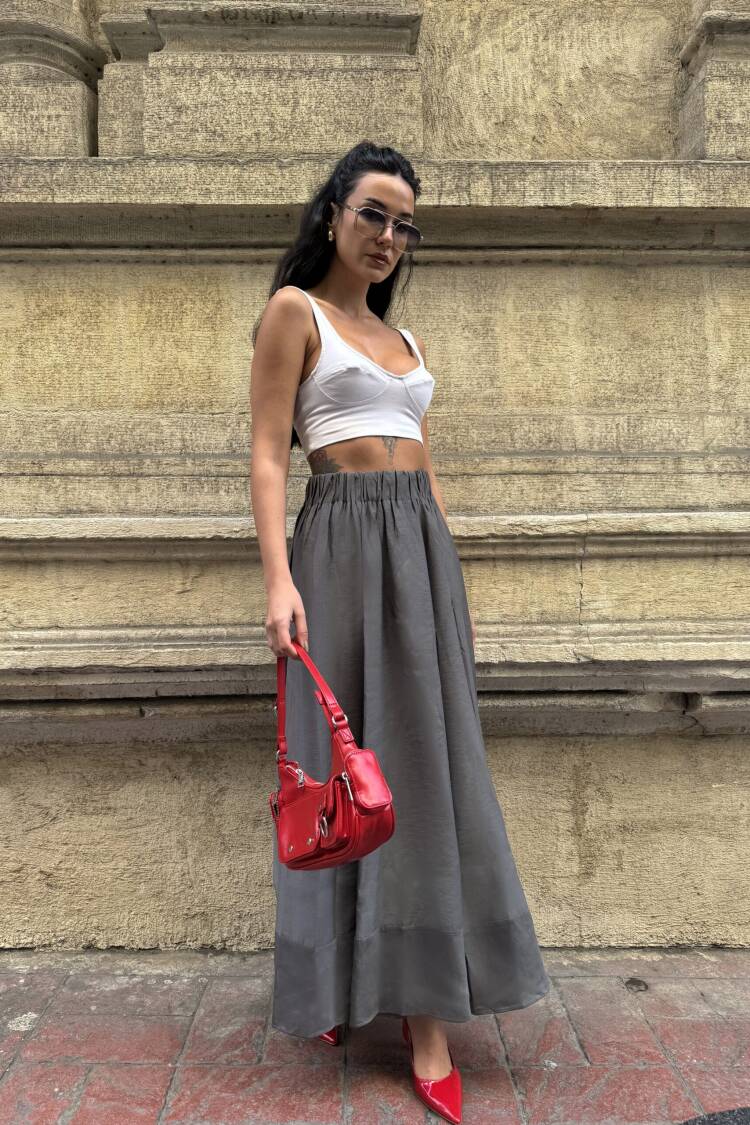100% Modal Long Skirt 29078